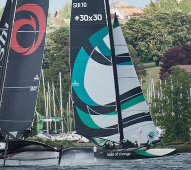 Spindrift least inconsistent to win day one in Nyon
