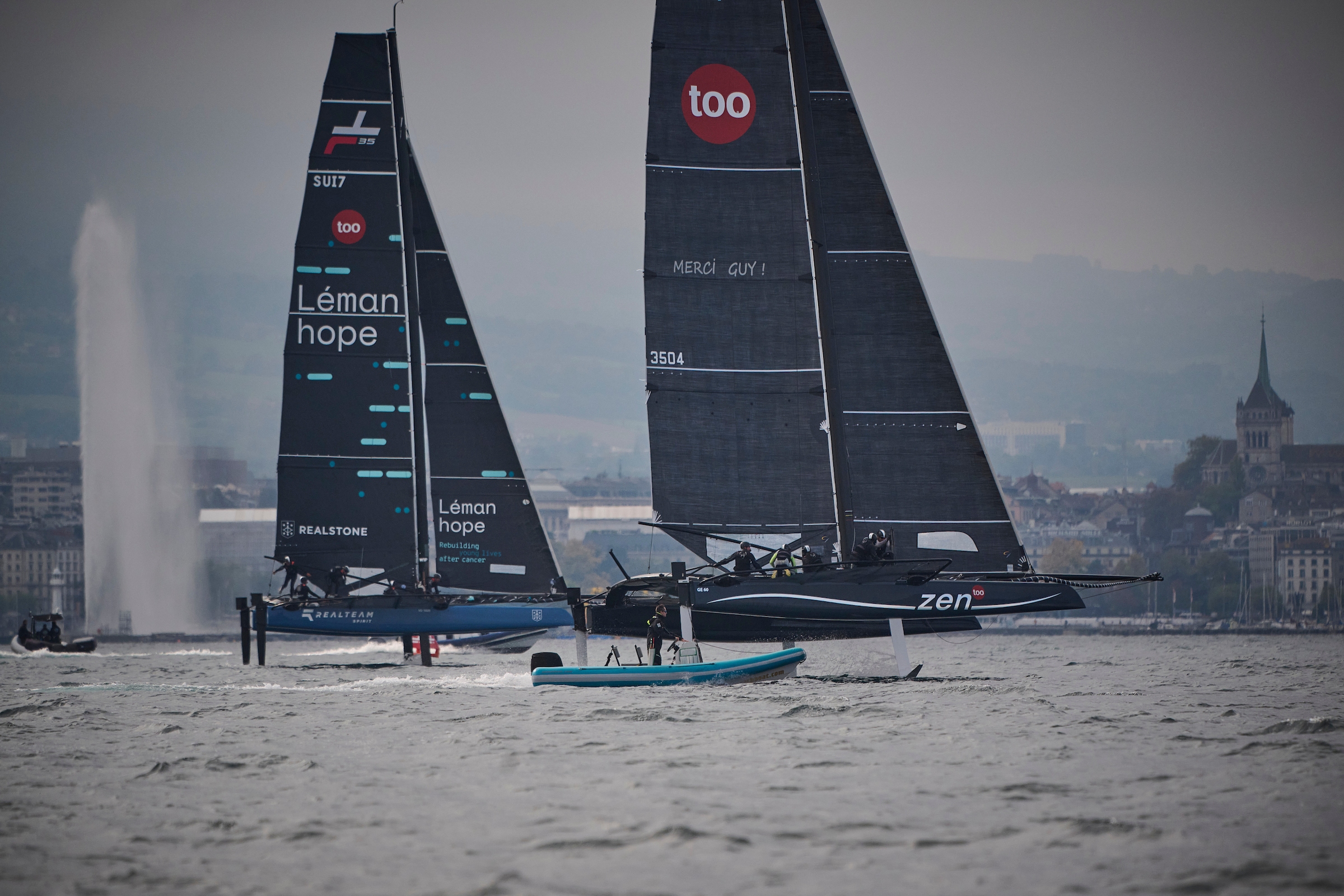 Drama and Close Battles Mark Opening Day of the TF35 Geneva Grand Prix