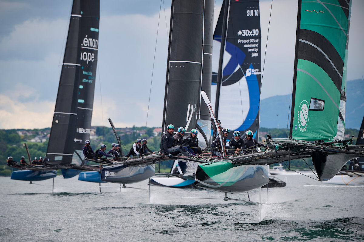 TF35 Nyon Grand Prix Day 2 - Two races, two winners in two different winds
