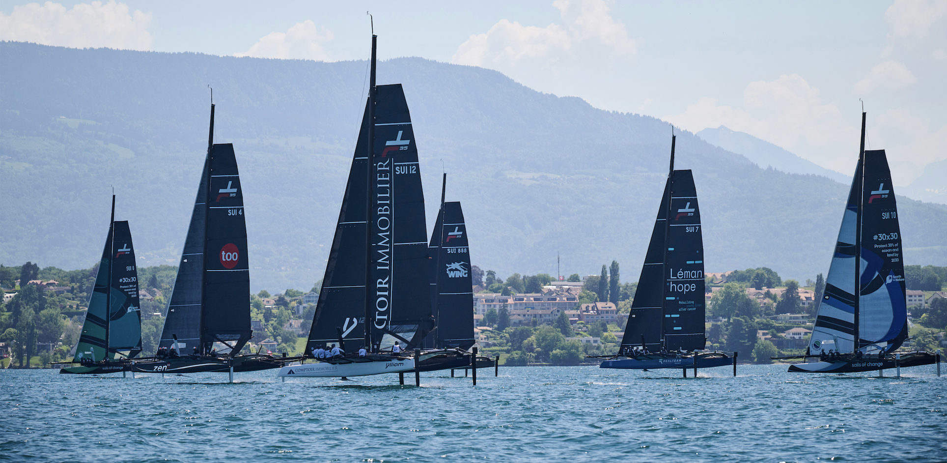 TF35 Fleet Set for the 87th Bol d'Or du Léman