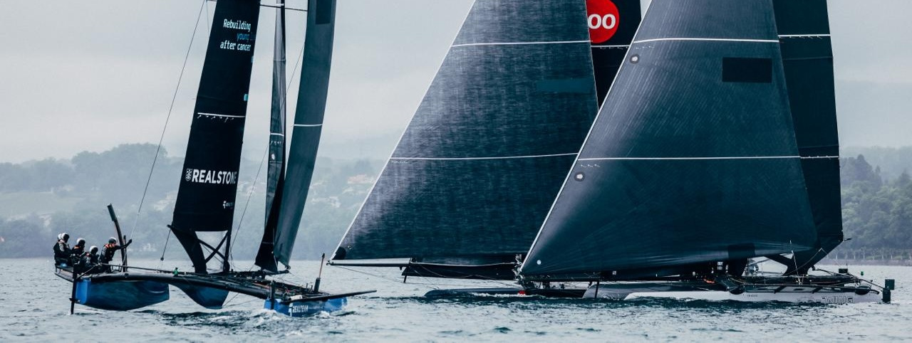 X-Wing edges ahead after challenging opening day in Nyon