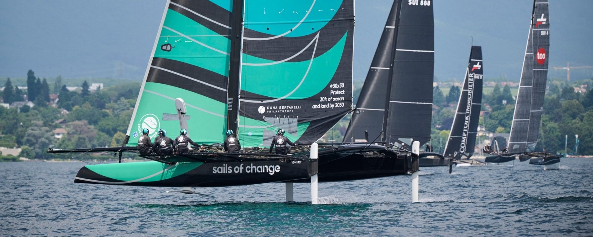 Tight Leaderboard and Light Winds Await at TF35 Crans Grand Prix