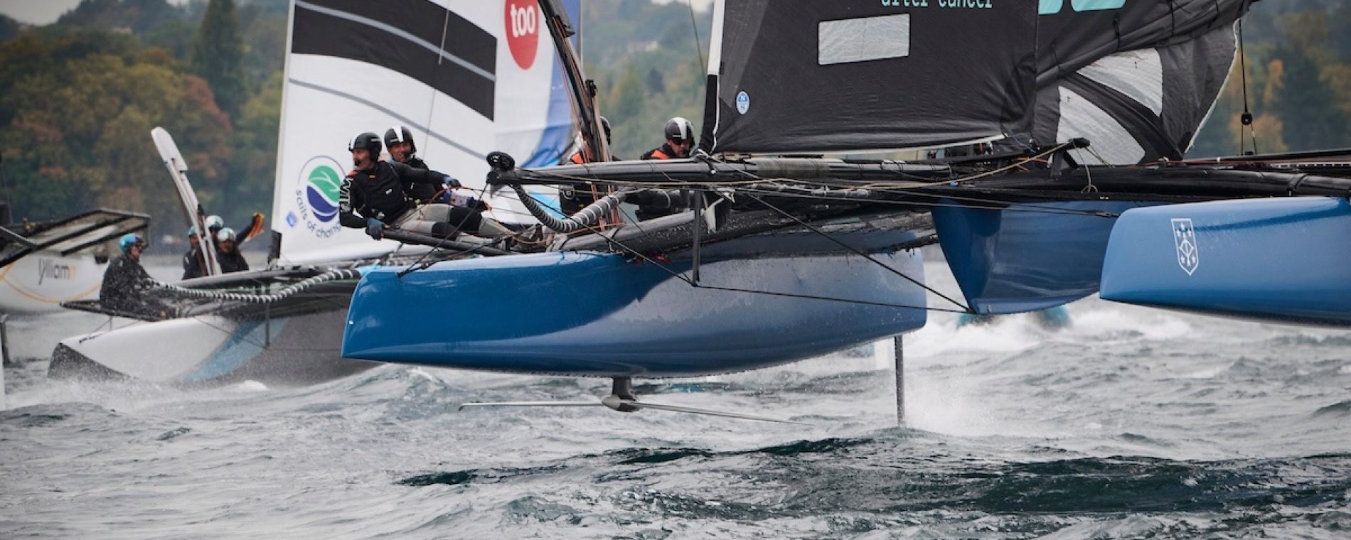 REALTEAM SPIRIT EN TÊTE APRES DEUX JOURS, SAILS OF CHANGE 10 ET YLLIAM 17 EN EMBUSCADE