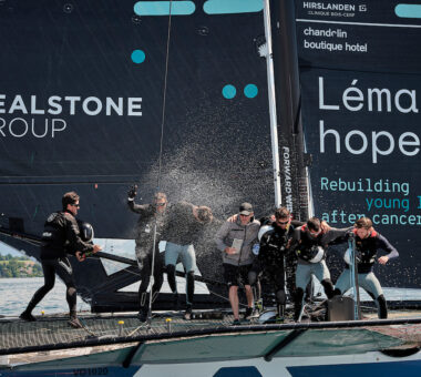 Realteam Sailing perform perfect finish to take TF35 Mies win