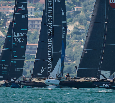 Realteam secures a narrow lead going into the TF35 Malcesine final