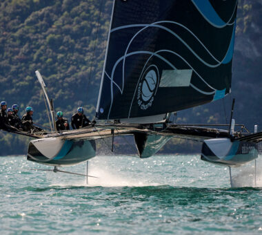 Spindrift's winning streak continues at TF35 Malcesine Cup